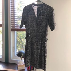 DVF 100%Silk Dress with Pockets